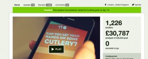 The Ten Secrets to Running a Successful Kickstarter for Games Screenshot from the Tiny Games Kickstarter campaign