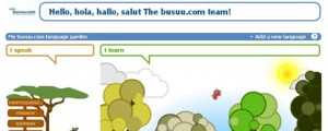 The Busuu home page